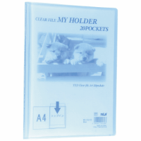 マイホルダー２０Ｐ　ＭＣ２０２－０２　Ａ４Ｓ　ブルー