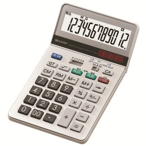 環境配慮電卓　ナイスサイズ　ＥＬ－Ｎ７４２Ｋ