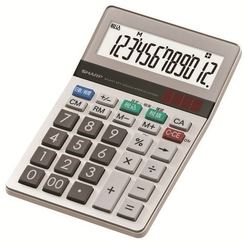 環境配慮電卓　ミニナイスサイズ　ＥＬ－Ｍ７２２Ｋ