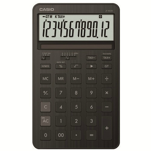 スタイリッシュ電卓　ＪＦ－Ｍ２００－ＢＫ－Ｎ　ブラック