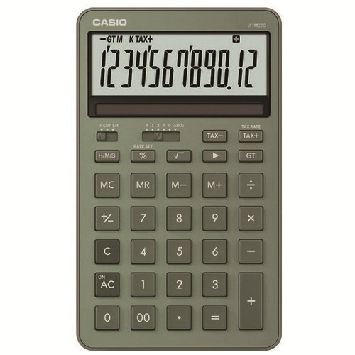 スタイリッシュ電卓　ＪＦ－Ｍ２００－ＧＮ－Ｎ　グリーン