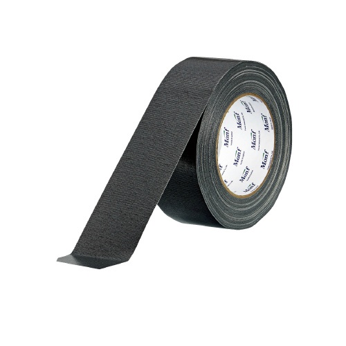 工事用布テープ　Ｎｏ．８００２　黒　５０ｍｍ×２５ｍ　３０巻