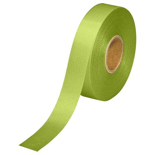 カラーリボン　１８ｍｍ×２５ｍ　Ｂ８１８Ｊ－ＹＧ　黄緑