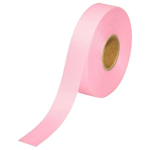 カラーリボン　１８ｍｍ×２５ｍ　Ｂ８１８Ｊ－ＰＫ　ピンク