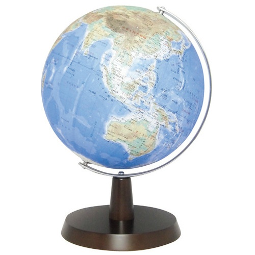 シンプル地球儀　地勢　２６０－ＴＡＪＭ