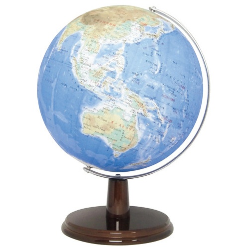 シンプル地球儀　地勢　３２０－ＴＡＪＭ－Ａ