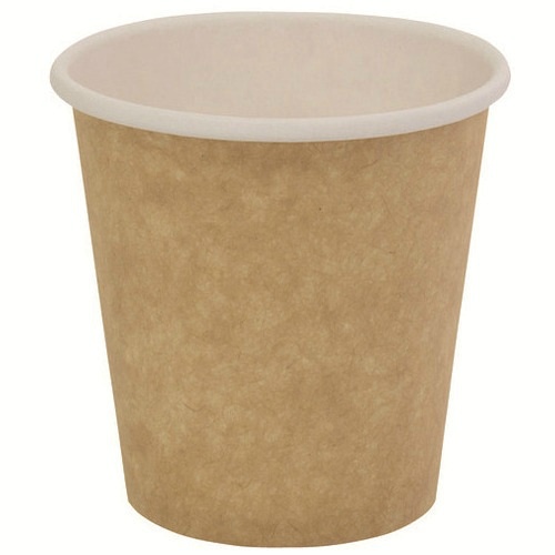 内面白未晒しペーパーカップ　６０ｍＬ　１００個