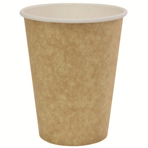 内面白未晒しペーパーカップ　２７５ｍＬ　１００個