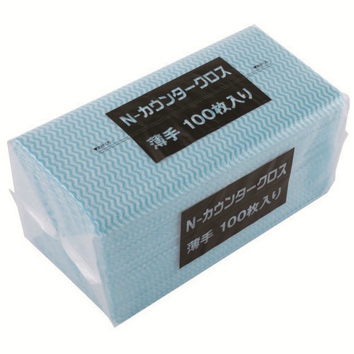 カウンタークロスエコノミー　ブルー　１００枚