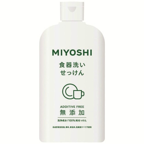 無添加食器洗いせっけん　本体　３７０ｍｌ