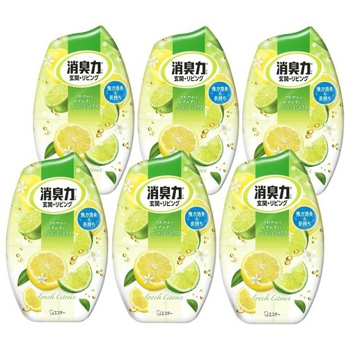 お部屋の消臭力　４００ｍｌ　フレッシュシトラス　６個