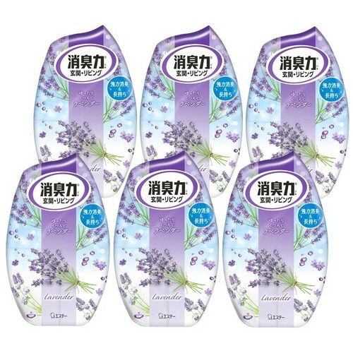 お部屋の消臭力　４００ｍｌ　ラベンダー　６個