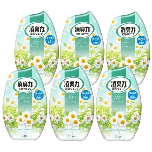 お部屋の消臭力　４００ｍｌ　アロマカモミール　６個