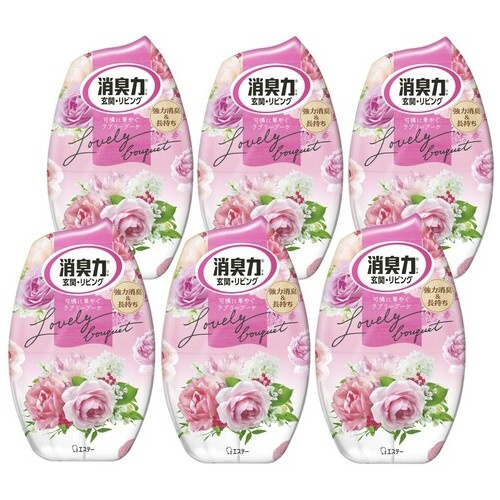 お部屋の消臭力　４００ｍｌ　ラブリーブーケ　６個