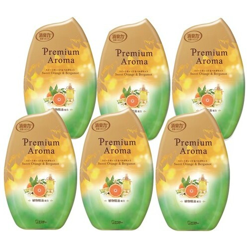 お部屋の消臭力　Ｐｒｅｍｉｕｍ　Ａｒｏｍａ　オレンジ　６個