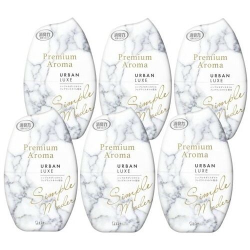 お部屋の消臭力ＰｒｅｍｉｕｍＡｒｏｍａアーバンリュクス　６個