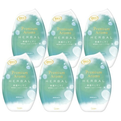 お部屋の消臭力　ＰｒｅｍｉｕｍＡｒｏｍａ　朝露のしずく　６個