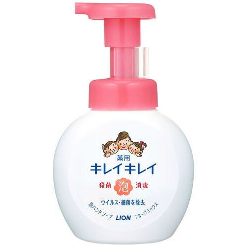 ＜泡＞キレイキレイ泡ハンドソープ　２５０ｍＬ　フルーツ