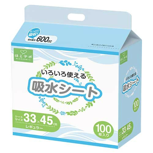 吸水シート　レギュラー　１００枚入１Ｐ
