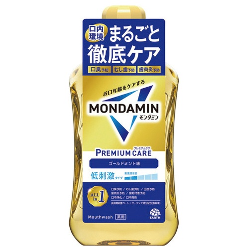 モンダミン　プレミアムケア　ゴールドミント　１０００ｍＬ
