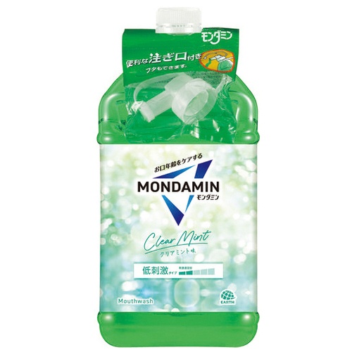 モンダミン　クリアミント　詰替大容量　３Ｌ