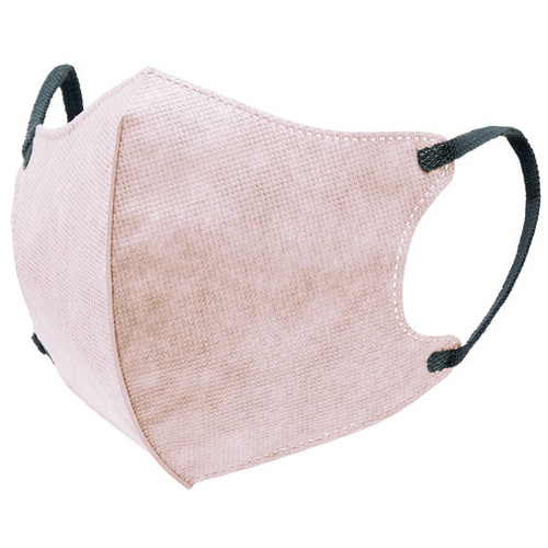 ＭＡＳＭｉＸ立体不織布マスク　Ｐライラック×Ｄグレー　３０枚