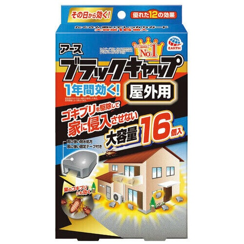 ブラックキャップ　屋外用　１６個入
