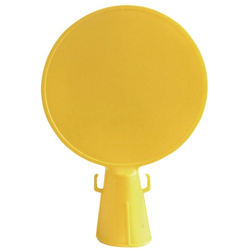 コーン用サインキャップ　イエロー