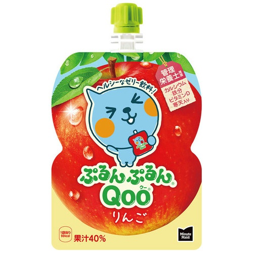 ぷるんぷるんＱｏｏ　りんご　１２５ｇ　６個※