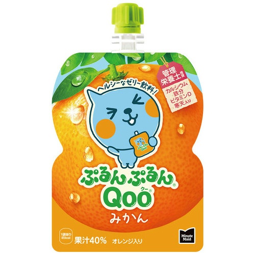 ぷるんぷるんＱｏｏ　みかん　１２５ｇ　６個※