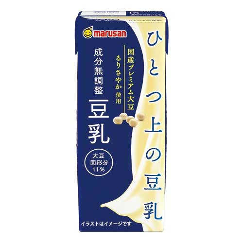 ひとつ上の豆乳　無調整　２００ｍＬ　１本※
