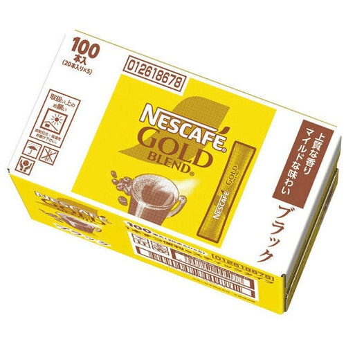 ネスカフェ　ゴールドブレンド　ブラック　１００Ｐ※