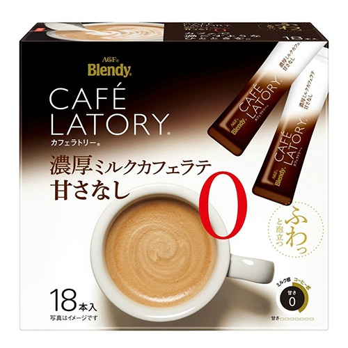 カフェラトリー　カフェラテ甘さなし　１８本※
