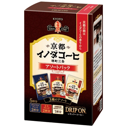 ドリップオン　イノダコーヒアソート　５袋※