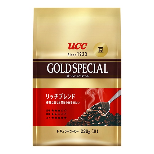 ゴールドスペシャル　炒り豆　リッチブレンド　２３０ｇ※