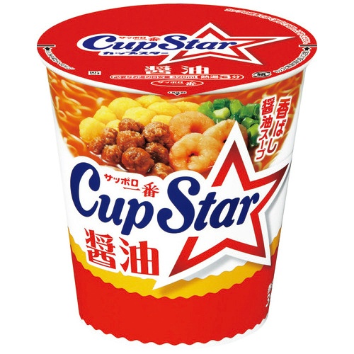 カップスター醤油　１２食入※