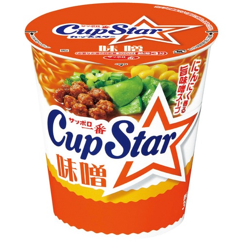 カップスター味噌　１２食入※