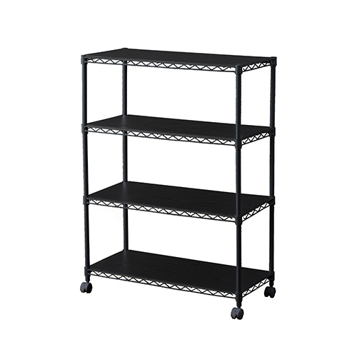 カラーメタルラック　ＣＭＭ－７５１０４Ｂ　ブラック