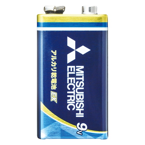 三菱電機アルカリ乾電池　９Ｖ形　１本　６ＬＲ６１ＥＸＲ／１Ｓ