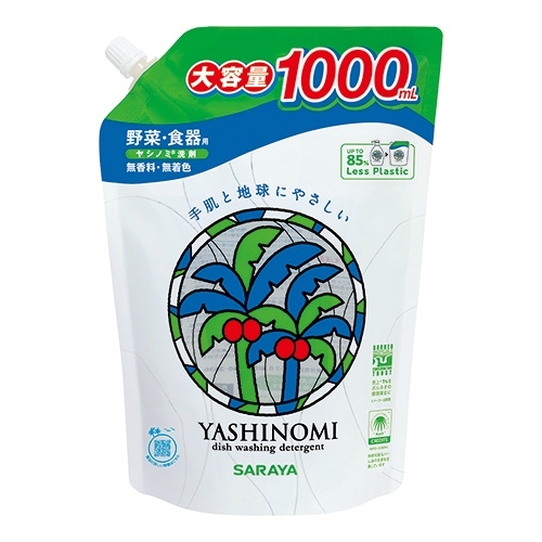 ヤシノミ洗剤　つめかえ用　１０００ｍＬ