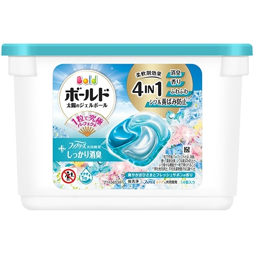 ボールドジェルボール４Ｄ　フレッシュサボン　本体　１４個