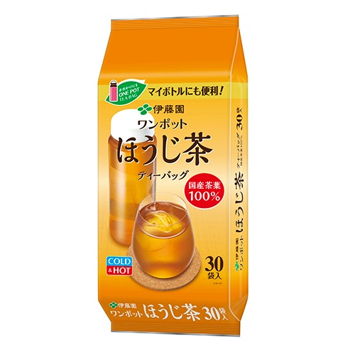 ワンポットほうじ茶ティーバッグ　３０袋入※