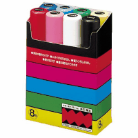 水性マーカー　ポスカ　極太　ＰＣ１７Ｋ８Ｃ　８色セット