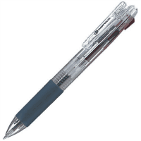 多色ボールペン　軸透明　Ｈ０３８Ｊ－４Ｃ　インク４色　１０本