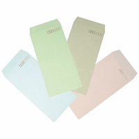 カラークラフト封筒　長３　Ｎ３Ｓ－４２８　水　１０００枚