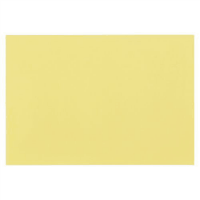 再生色画用紙　８ツ切１０枚　きいろ