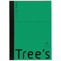 Ｔｒｅｅ’ｓ　Ｂ５　Ｂ罫　３０枚　グリーン