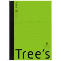 Ｔｒｅｅ’ｓ　Ｂ５　Ｂ罫　３０枚　ライトグリーン