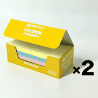 強粘着ふせんパステル７５＊７５　Ｐ６１０Ｊ－Ｐ－２０