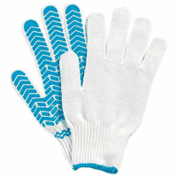 滑り止め付き軍手　ゴムライナー　＃０７５　Ｌ　３双